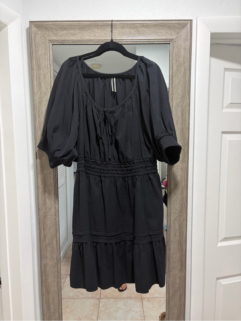 Anthropologie Black Dress